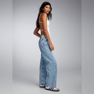 Levis Super Low Wide Leg Jeans